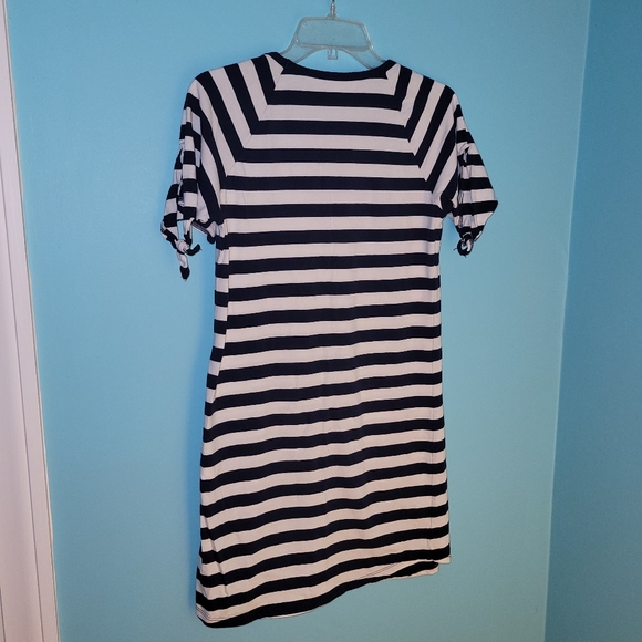 Michael Kors T-Shirt Dress Black & White sz. XS - Picture 5 of 8